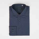 Andy Slim Fit Shirt // Navy Exs (US: 16.5R)