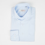 Jason Slim Fit Shirt // Blue (US: 17.5R)