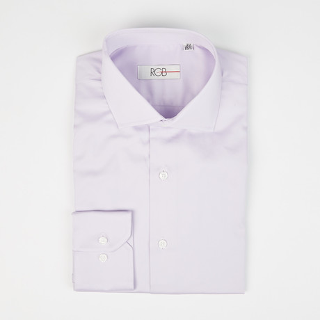 Harry Slim Fit Shirt // Lavender (US: 14.5R)