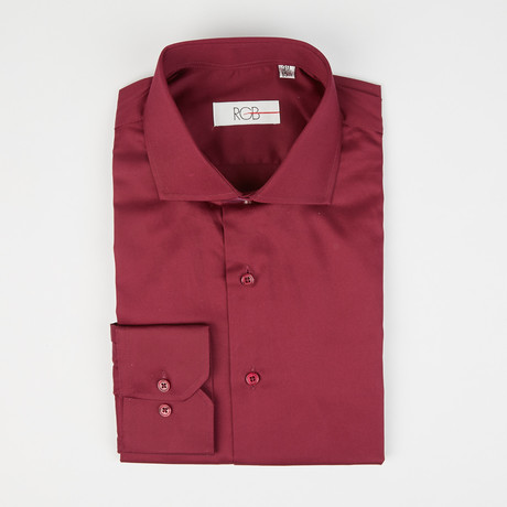 Winston Slim Fit Shirt // Red (US: 15R)