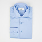 Byron Slim Fit Shirt // Medium Blue (US: 17R)