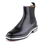 Men's // Leather Orion Flat Calf Brosse Boots // Black (Euro: 40.5)