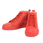 Louis Suede Leather Hi-Top Sneakers // Red (US: 13)