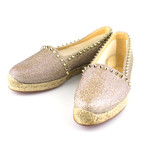 Ares + Glitter Espadrilles Shoes // Brown (Euro: 38)