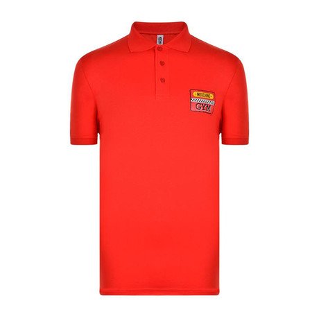 Moschino Polo Shirt // Red (XL)