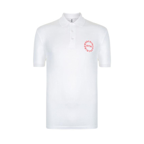 Moschino Motif Polo Shirt // White (XL)