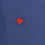Moschino Sleeved Shirt // Dark Blue // 46 (S)