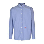 Moschino Sleeved Shirt // Blue (M)