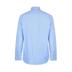 Moschino Sleeved Shirt // Blue + White // 422 (M)