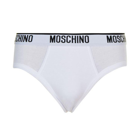 Moschino Band Briefs // White (S)