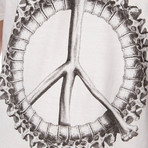 Peacebone T-Shirt // White (S)
