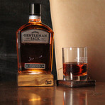 Reclaimed Bourbon + Whiskey Bottle Liquid Desk Lamp (Jack Daniel's)