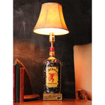 Bourbon + Whiskey Bottle Table Lamp (Jack Daniels)
