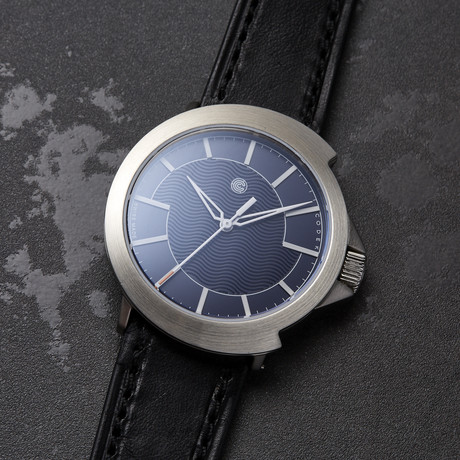 Codek Spiral Midnight Blue Automatic + Black Strap