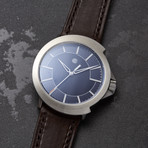 Codek Spiral Midnight Blue Automatic + Dark Brown Strap