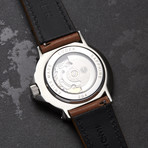 Codek Spiral Midnight Blue Automatic + Tan Horween Shell Cordovan Strap