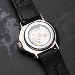 Codek Spiral Opaline White Automatic + Black Strap