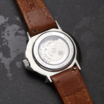 Codek Spiral Opaline White Automatic + Tan Strap