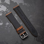 Codek Spiral Midnight Blue Automatic + Tan Horween Shell Cordovan Strap