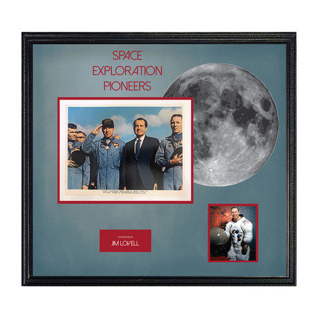 Jim Lovell // Signed Photo Collage