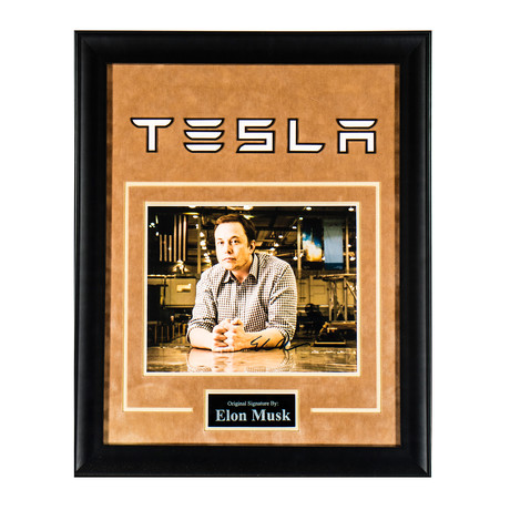 Elon Reeve Musk // Signed Portrait