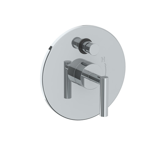 Loft 2.0 Wall Mounted Pressure Balance Shower Trim + Diverter + Rough (7" Diameter) (Polished Chrome)