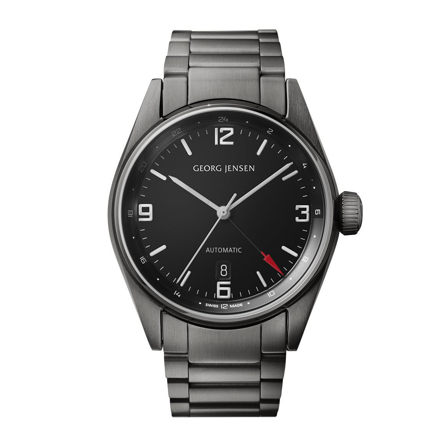 Georg Jensen Delta Classic GMT Automatic 3575606 Outstanding