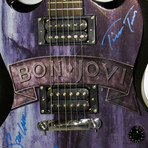 Bon Jovi // Band Autographed Guitar