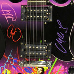 Coldplay // Band Autographed Guitar