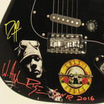 Guns N Roses // Band Autographed Guitar