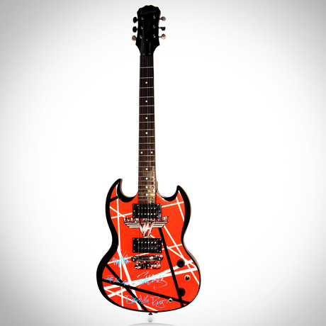 Van Halen // Band Autographed Guitar