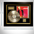 Tom Petty & The Heartbreakers // Signed 24K Gold Plated Record // Custom Frame