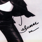 Céline Dion // Signed Photo // Custom Frame