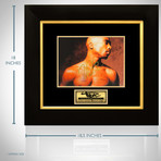 Tupac // Signed Photo // Custom Frame