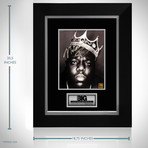 The Notorious B.I.G // Signed Photo // Custom Frame 2