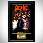 AC/DC // Band Signed Poster // Custom Frame