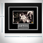 Led Zeppelin // Robert Plant + Jimmy Page Signed Photo // Custom Frame