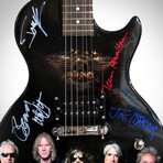 Aerosmith // Band Autographed Guitar