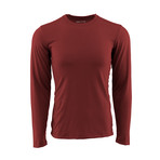 Everyday Cashmere Long Sleeve Crew // Port (S)