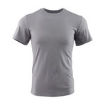 Everyday Cashmere Short Sleeve Crew // Slate (XL)