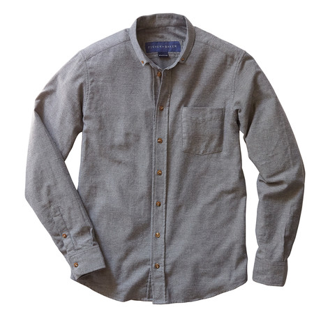 Brixton Flannel Shirt // Chambray (S)