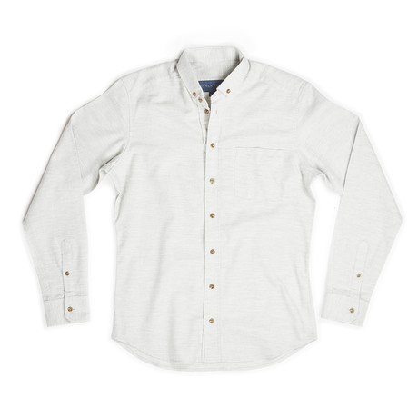 Brixton Flannel Shirt // Oatmeal (S)