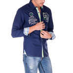 Kenneth Work Shirt // Navy (2XL)