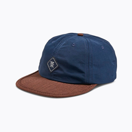 Revivalist Crusher Strapback Hat // Navy