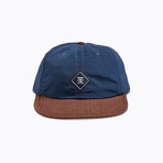 Revivalist Crusher Strapback Hat // Navy