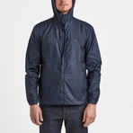 Wayward Packable Shell Jacket // Navy (XL)