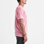 Accidental Tourist Premium Tee // Pink (L)