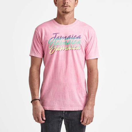 Accidental Tourist Premium Tee // Pink (S)