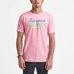 Accidental Tourist Premium Tee // Pink (L)