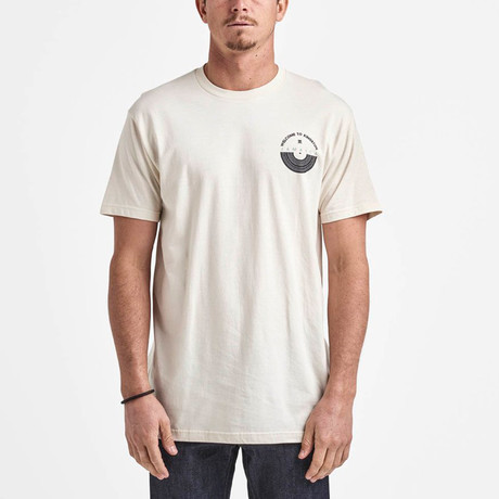 Downtown Vinyl Staple Tee // White (S)